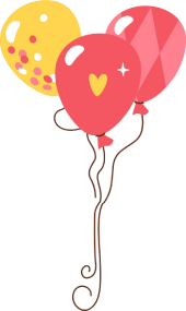 grafika balony - mini świat